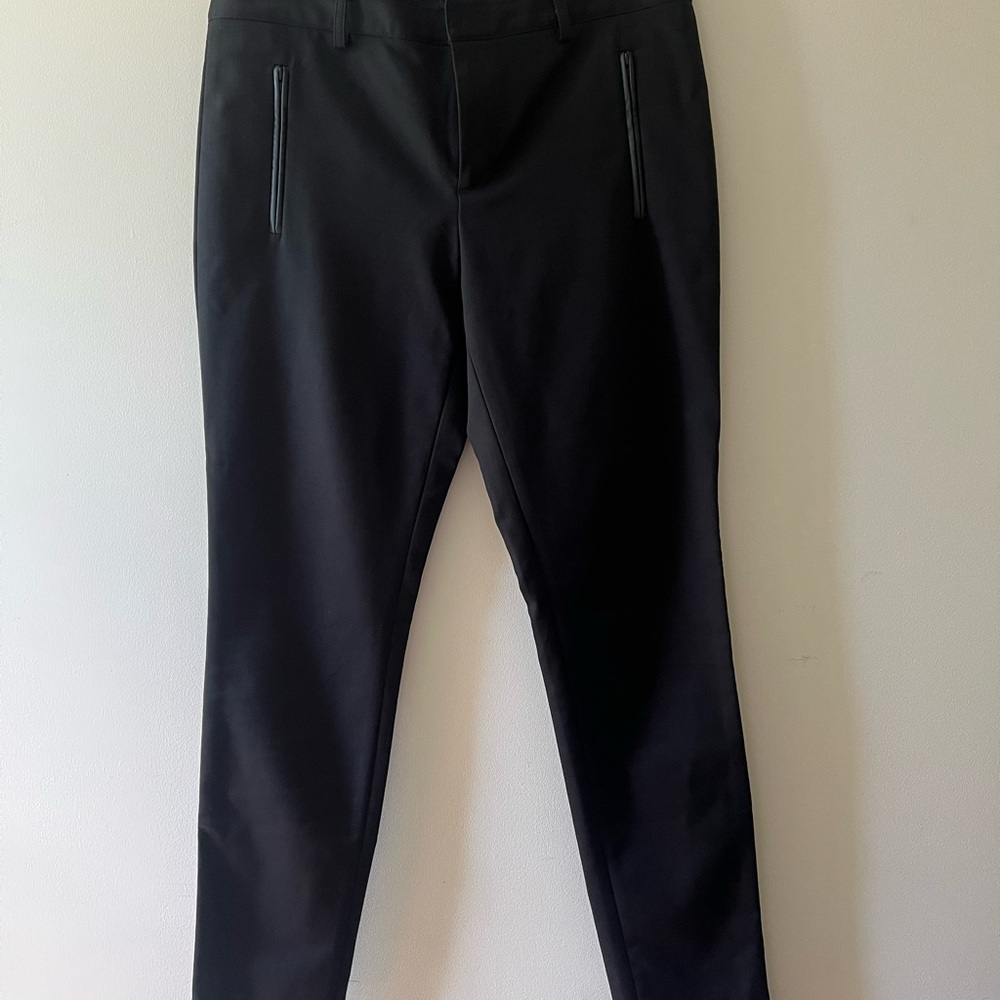 Club Monaco Black Slim Fit Trousers